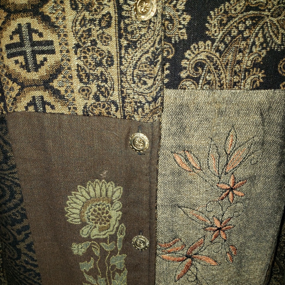 White Stag Plus 16 / 18 woven tapestry jacket - Picture 4 of 8